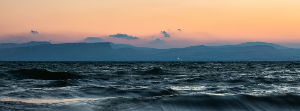 A look at the moving waves of Galilee.