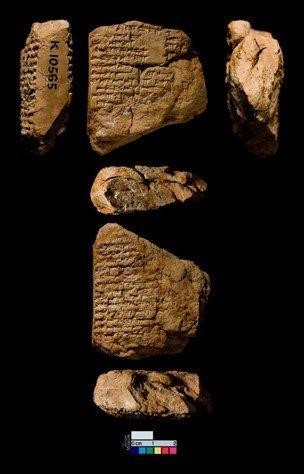 Cuneiform tablet fragments