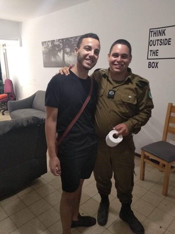 Shalom, an IDF soldier who found a home at one of the Curt Landry Ministries Safe Houses.