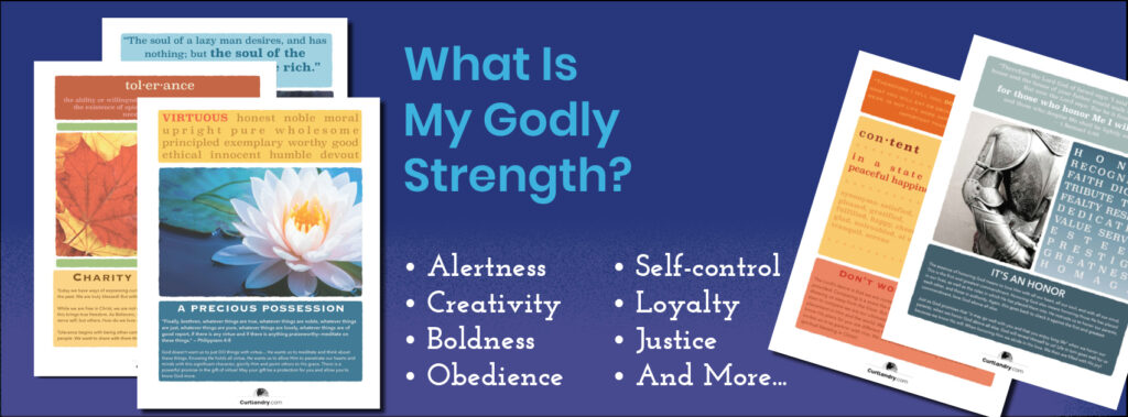 Click here to find out what your Godly strength is
